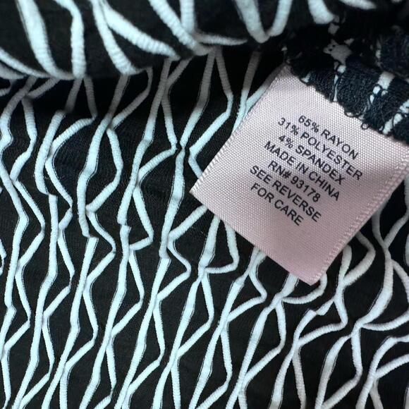 Philosophy Cardigan Black White Long Sleeve Women’s Size XL NWT - Picture 11 of 11